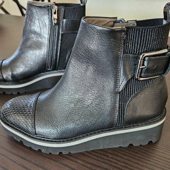 Donald J. Pliner Tinsley Black Boot 7M - Picture 3 of 11